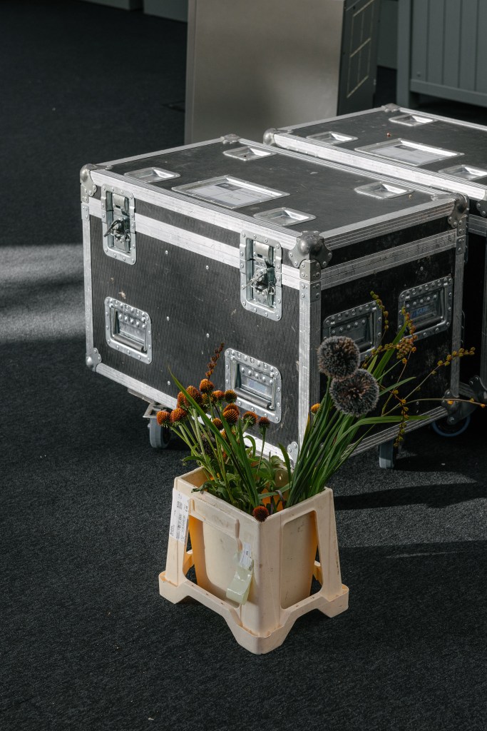 Professional equipment caseschows and cases used behind the scenes of a hospitality event